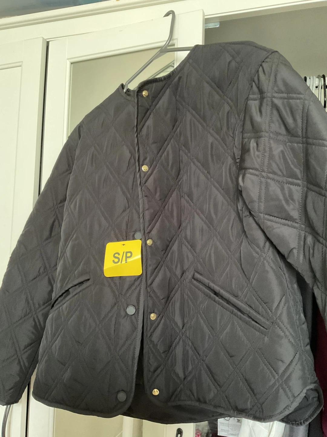 Weatherproof Quilted Jacket Black Small