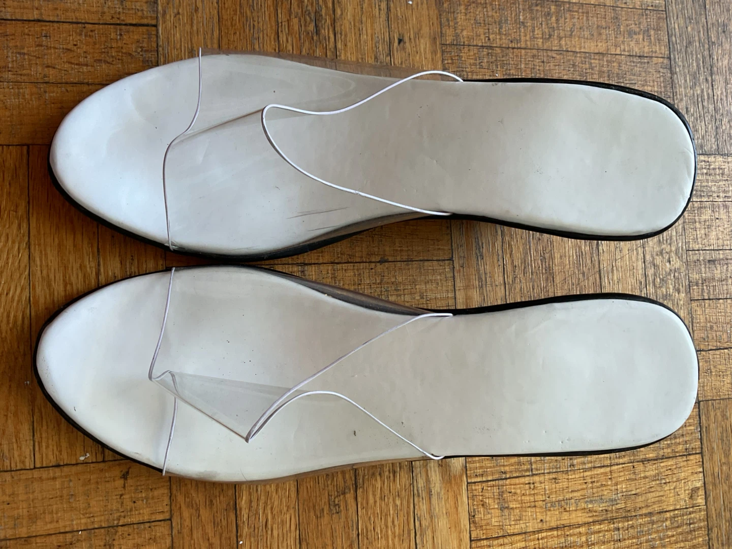 Clear Strap Heels Size 37