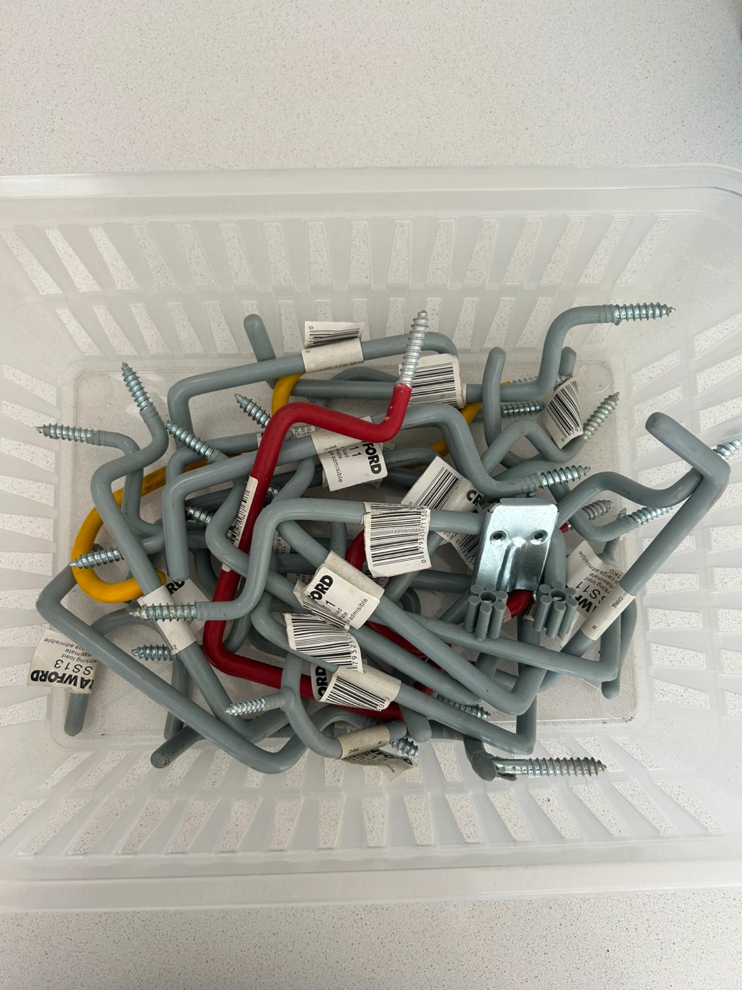 Crawford Screw-In Storage Hooks