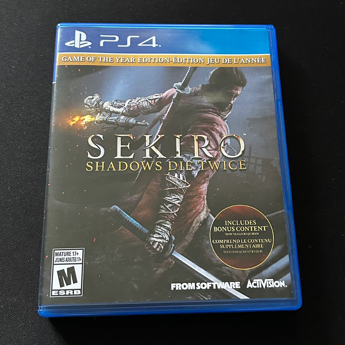 Sekiro: Shadows Die Twice - PS4/PS5