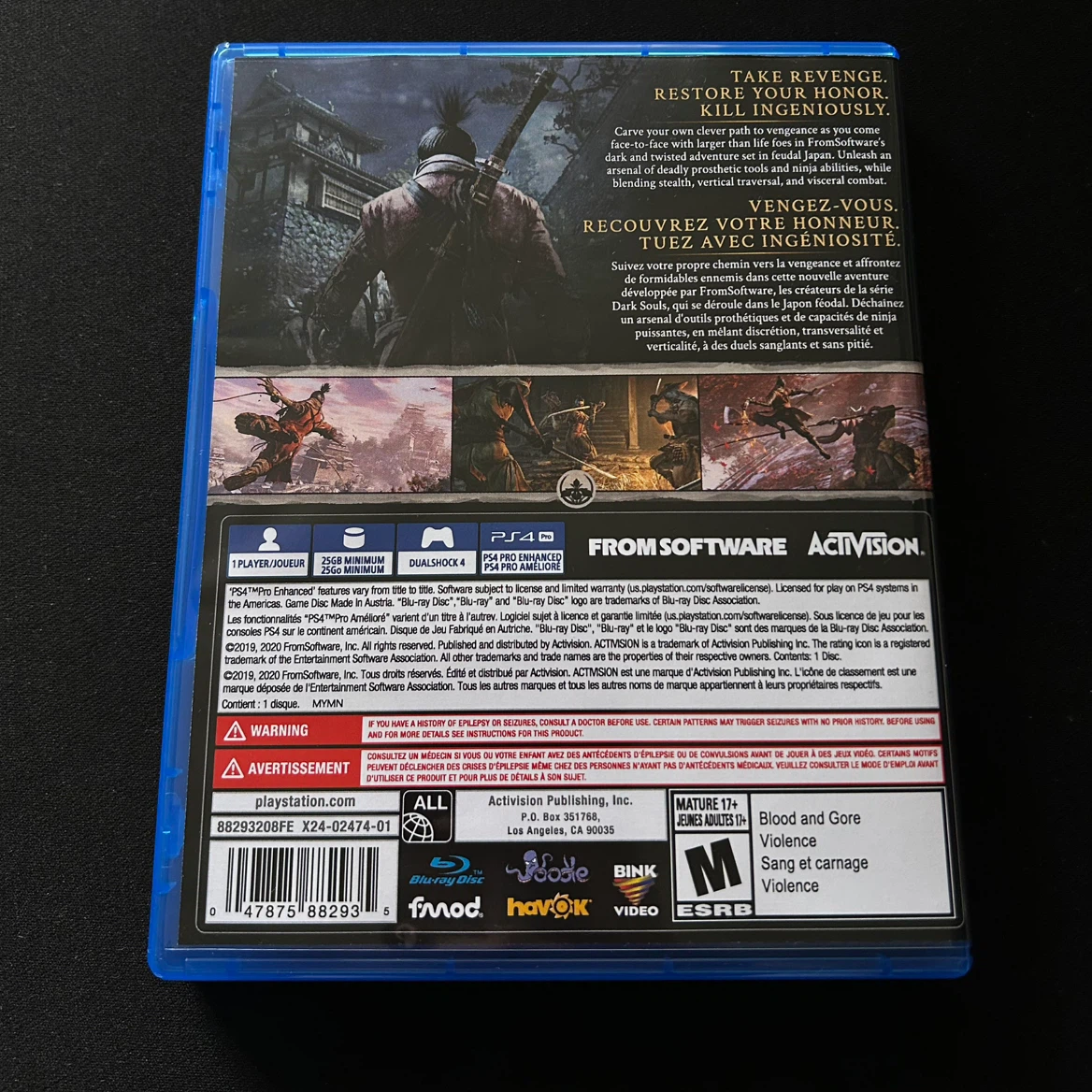 Sekiro: Shadows Die Twice - PS4/PS5 - photo 2