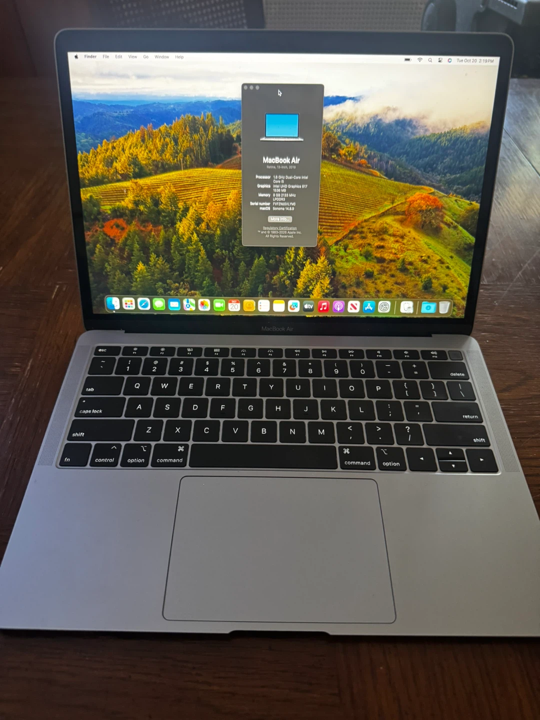 2019 MacBook Air 13-inch