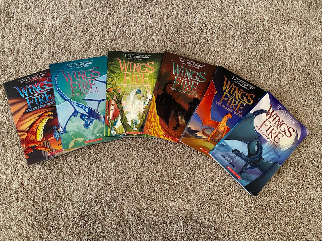 Wings of Fire Graphic Novels Books 1-6