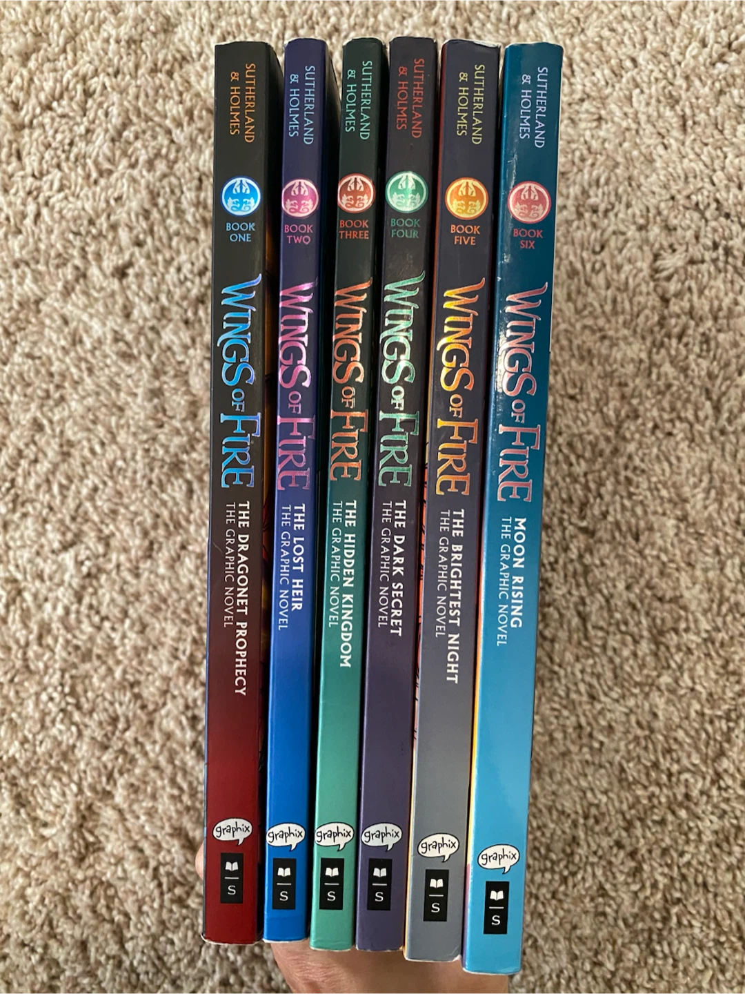Wings of Fire Graphic Novels Books 1-6 - photo 2