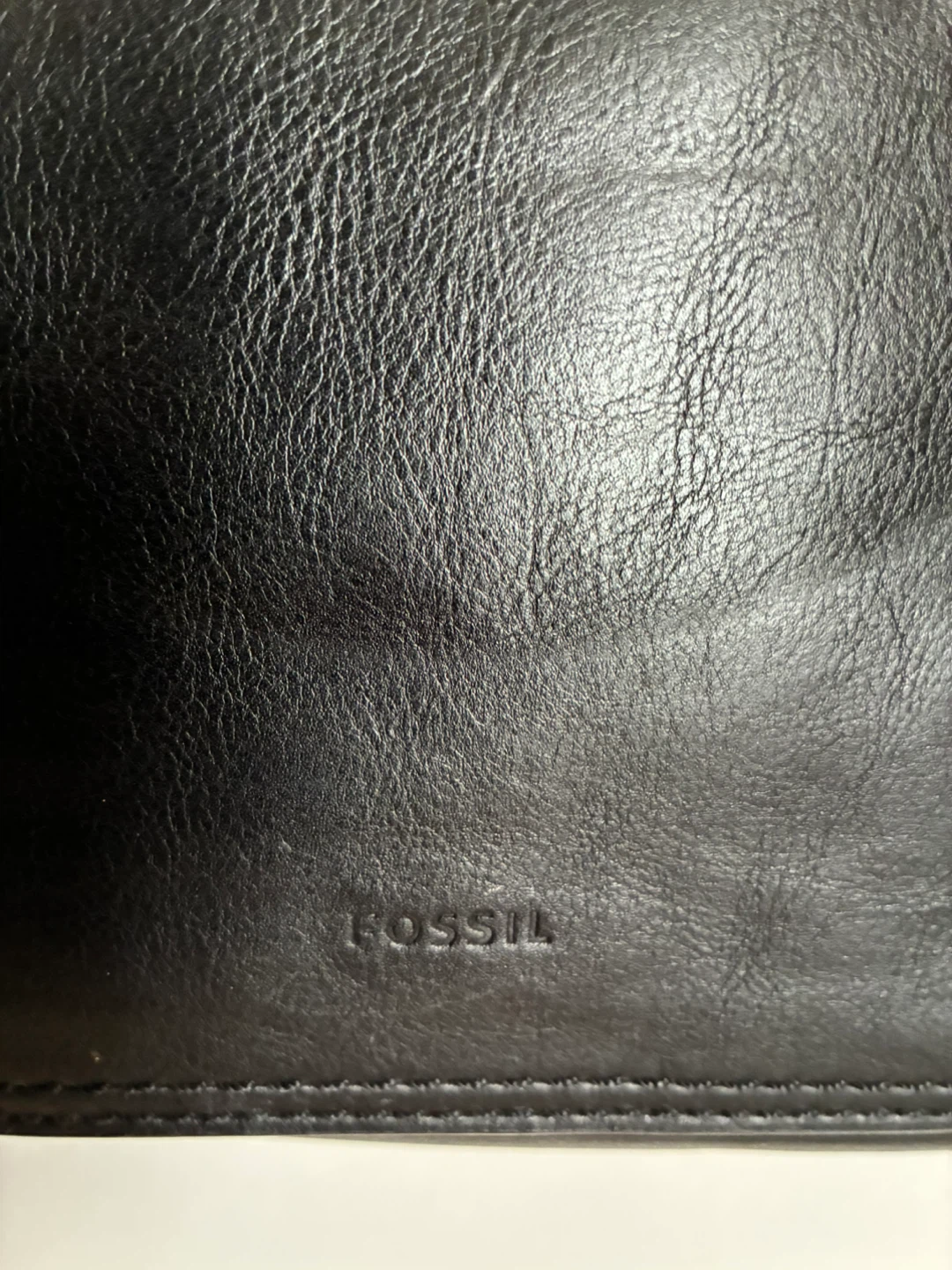 Fossil ‘Ryder’ black leather satchel crossbody bag - photo 4