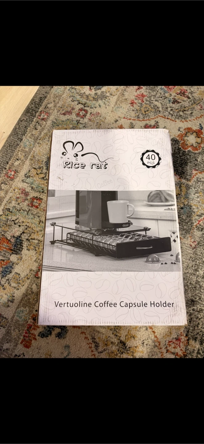Coffee capsule holder