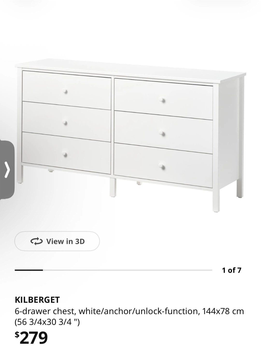 IKEA KILBERGET 6-Drawer Chest - photo 5