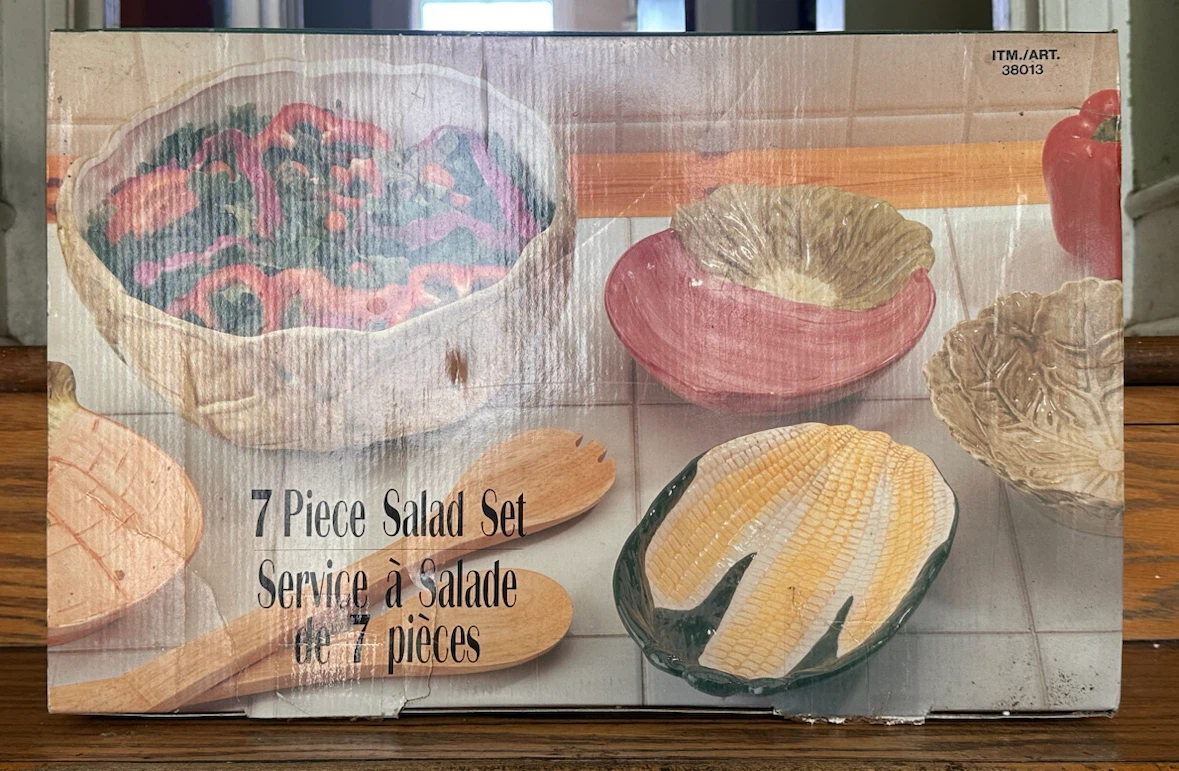 7 Piece Salad Serving Set
