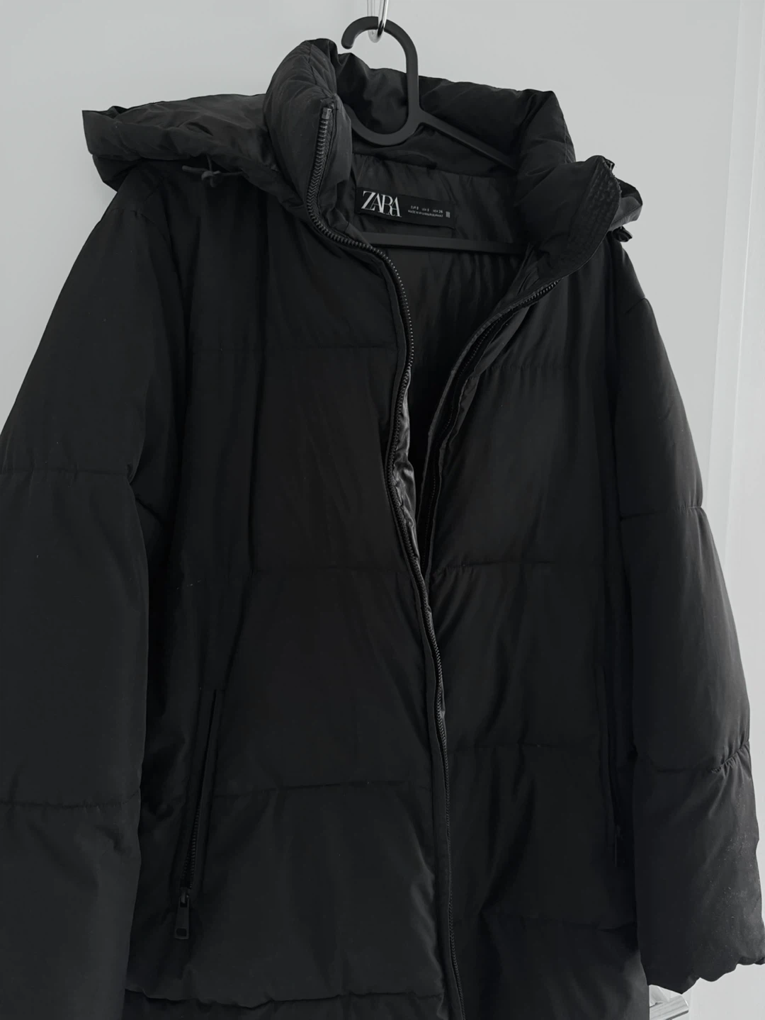 Zara Black Puffer Jacket - photo 2