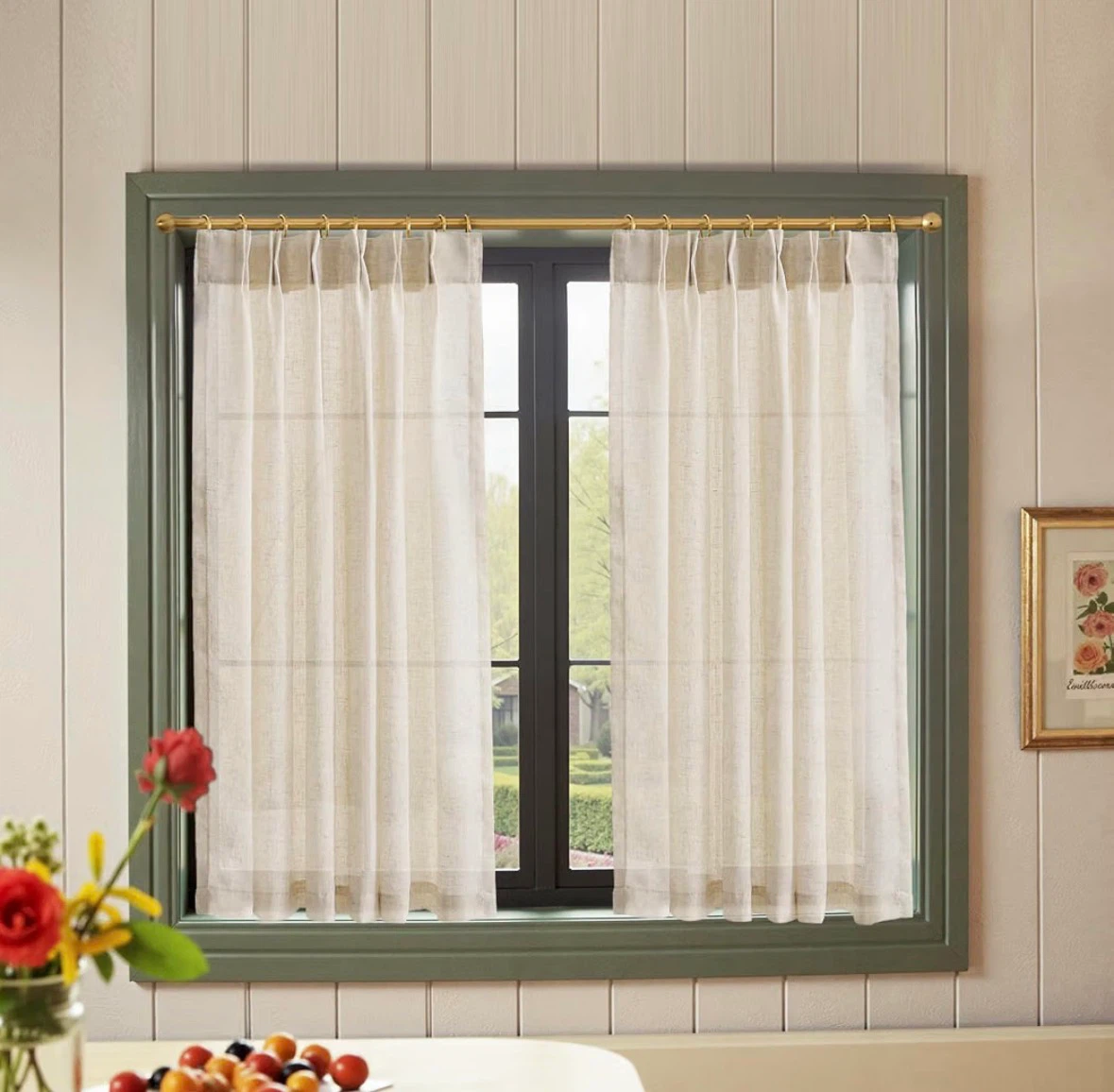Pinch Pleated Light Filtering Curtains