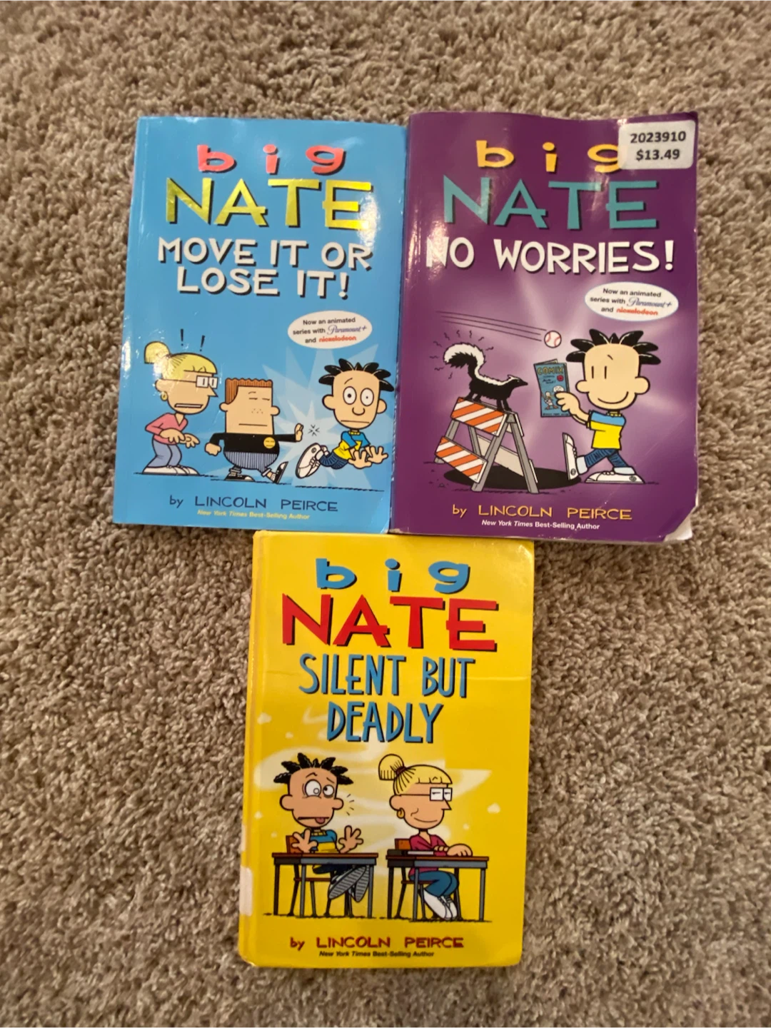 Set of 9 Big Nate Books by Lincoln Peirce - photo 2