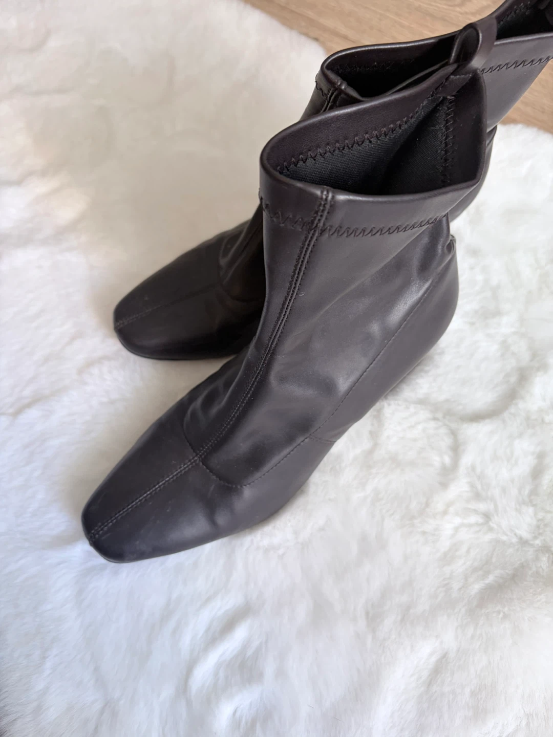 Dark Brown Ankle Boots - photo 2
