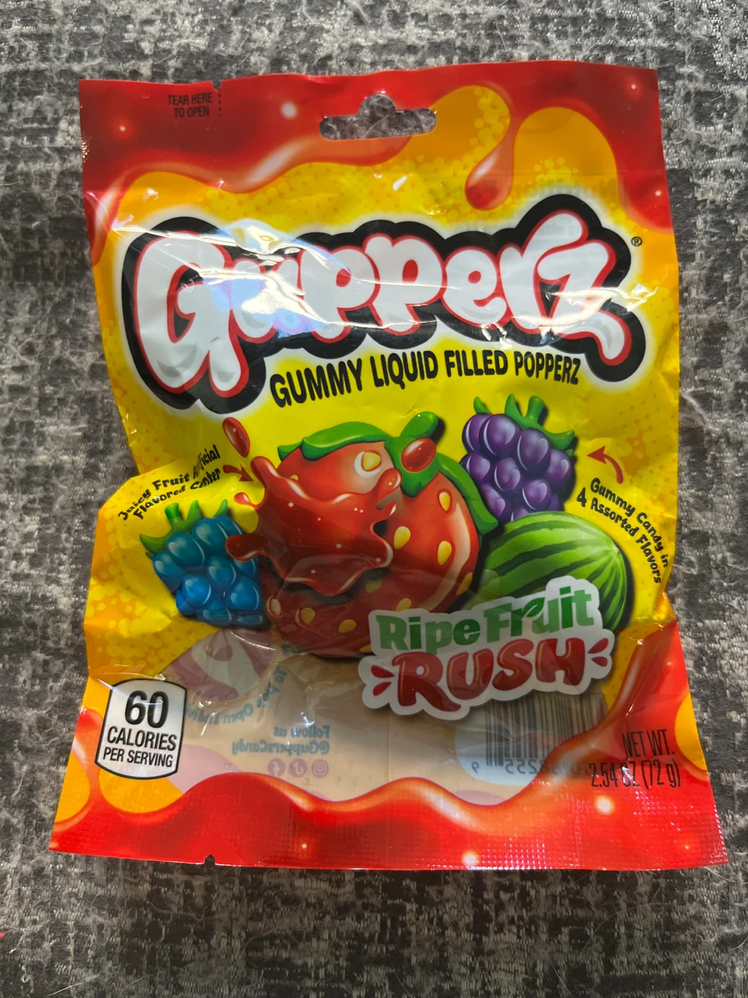 VIRAL CANDY Gupperz Gummy Liquid Filled Popperz