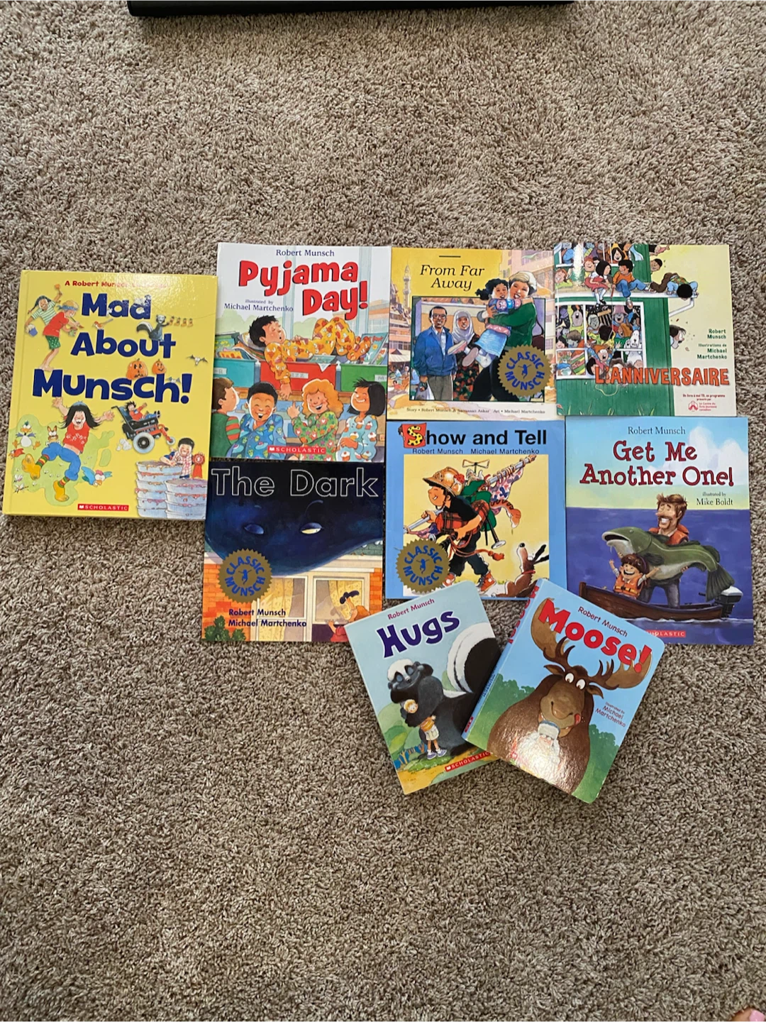 Collection of Robert Munsch Children's Books