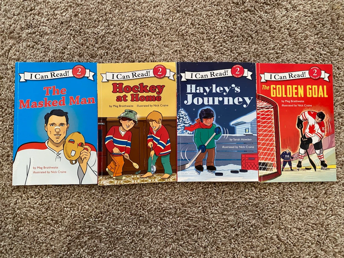 Set of 9 Children's Hockey Books - photo 2