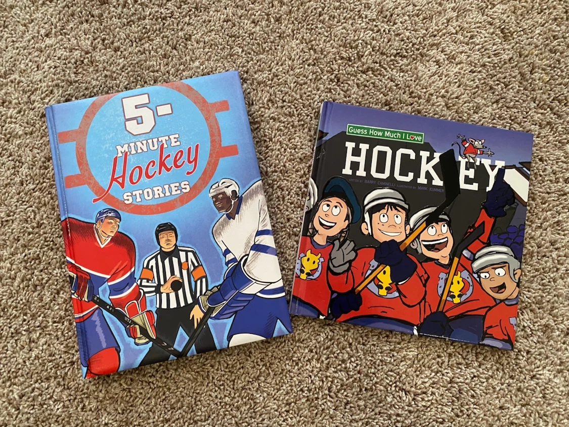 Set of 9 Children's Hockey Books - photo 3