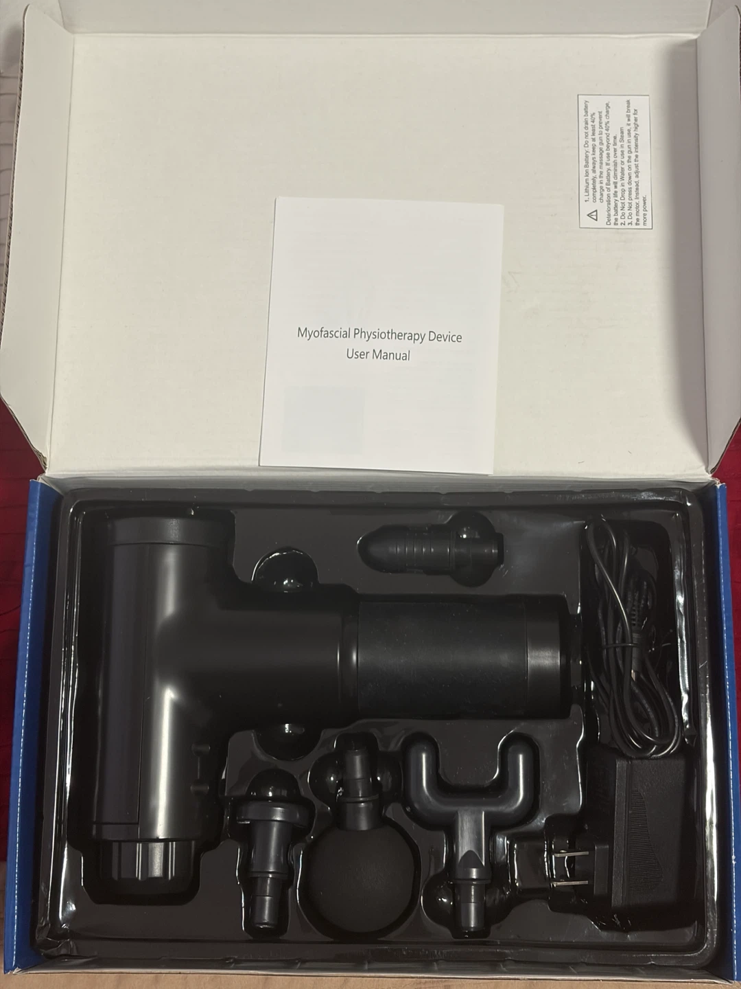 NEW KH-320 Fascial Gun Muscle Massager - photo 4