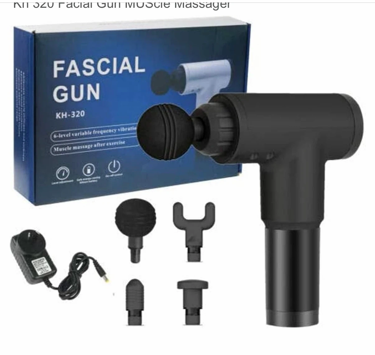 NEW KH-320 Fascial Gun Muscle Massager - photo 5
