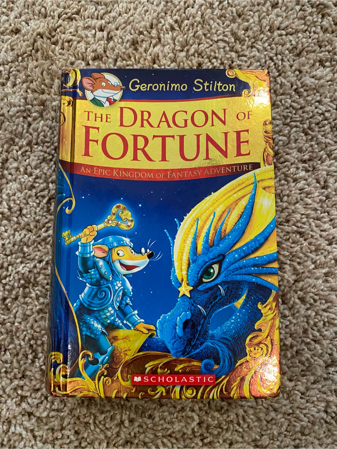 2 Geronimo Stilton Hardcover Books