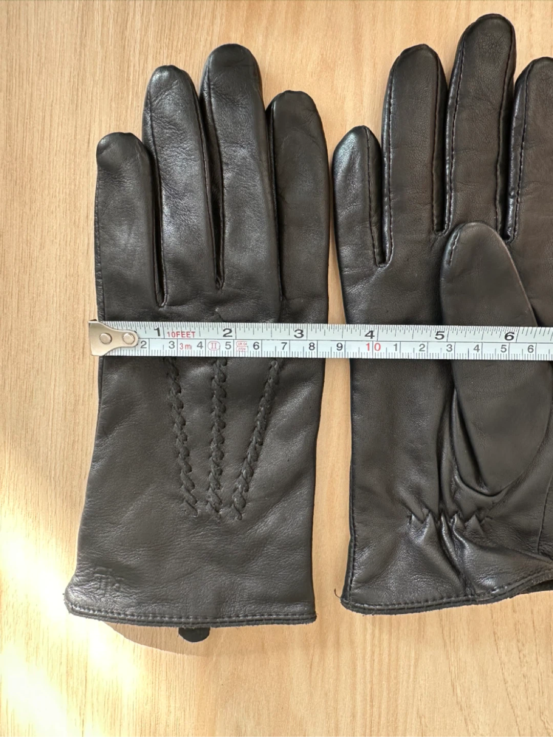 Lauren Ralph Lauren Black Leather Gloves - photo 5
