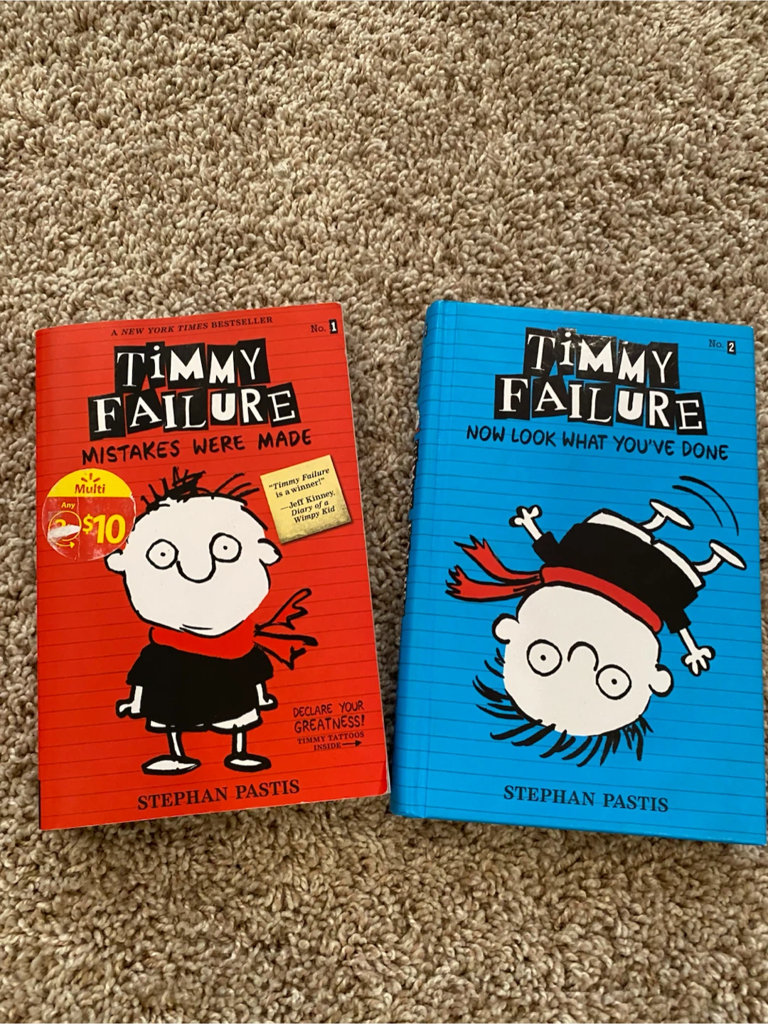 3 Childrens Books: Timmy Failure and Epic Life