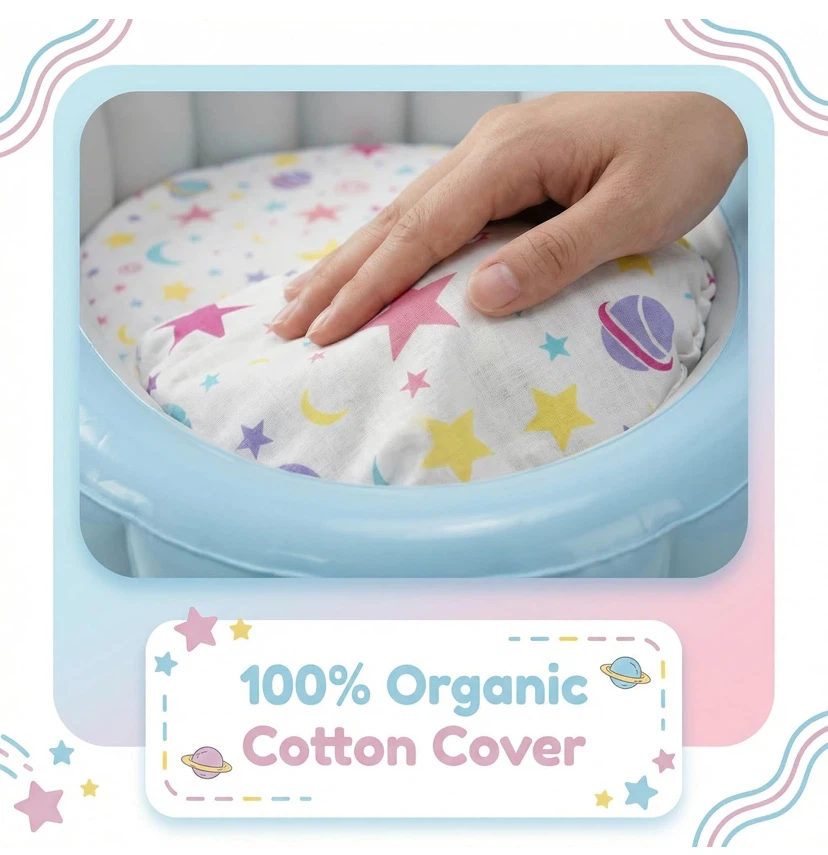 Inflatable Baby Nest with Manual Pump - photo 3