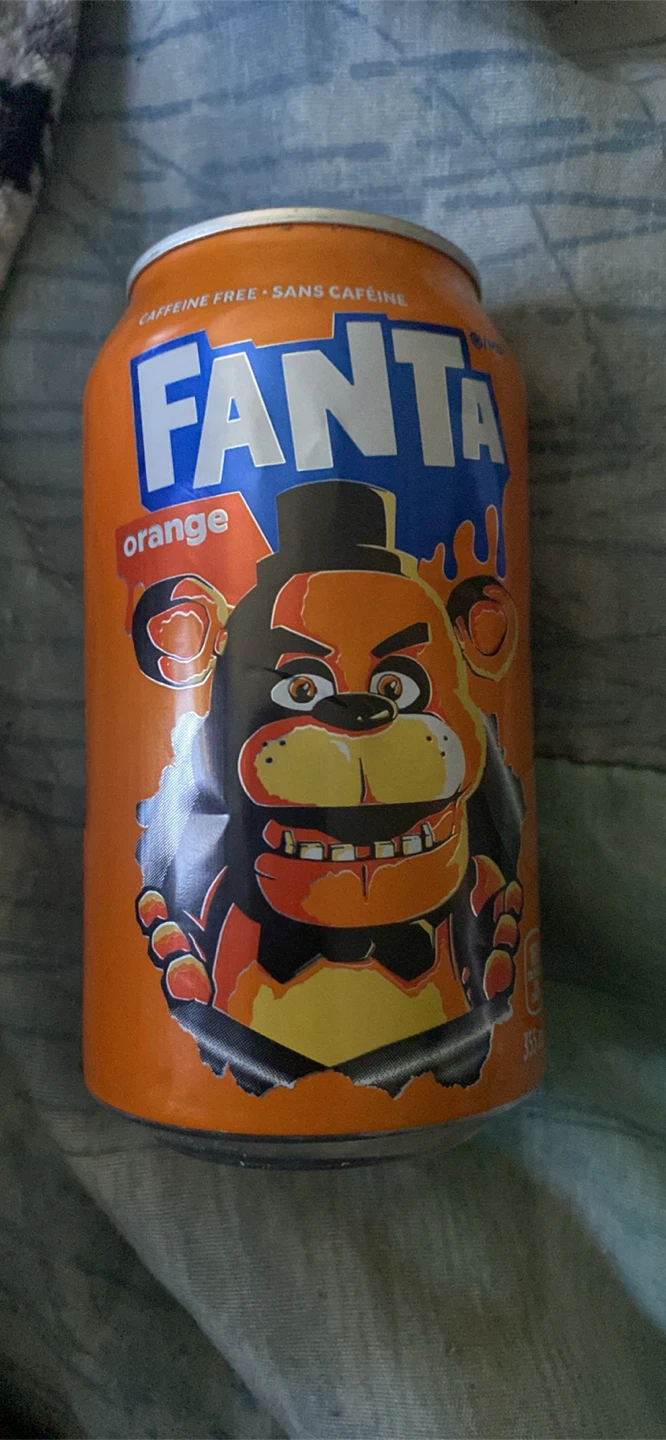 Fanta Orange Five Nights at Freddy's Can