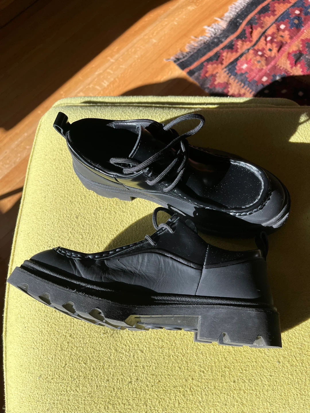 Ecco leather lace up shoes - photo 3