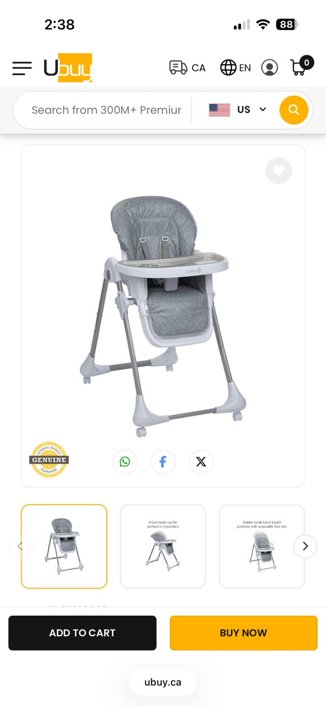 Safety 1st High Chair