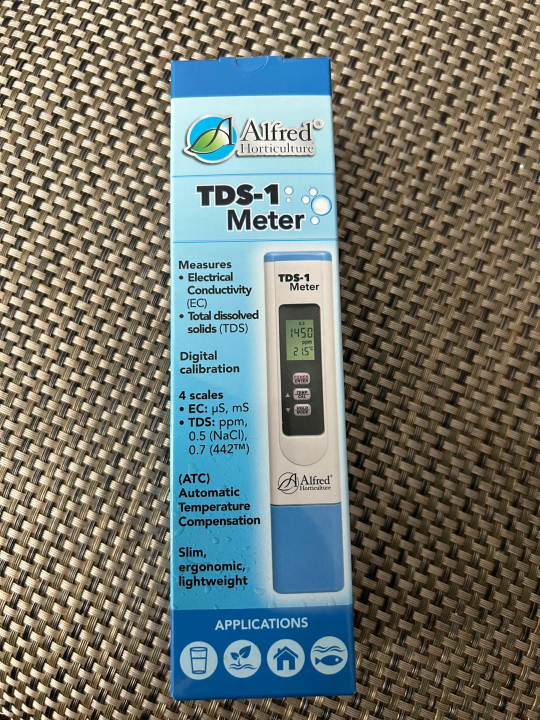 Alfred Horticulture TDS-1 Meter