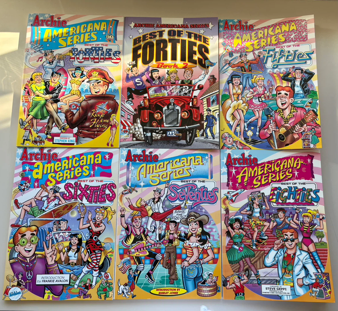 Archie Americana Series Comic Books - Set of 6