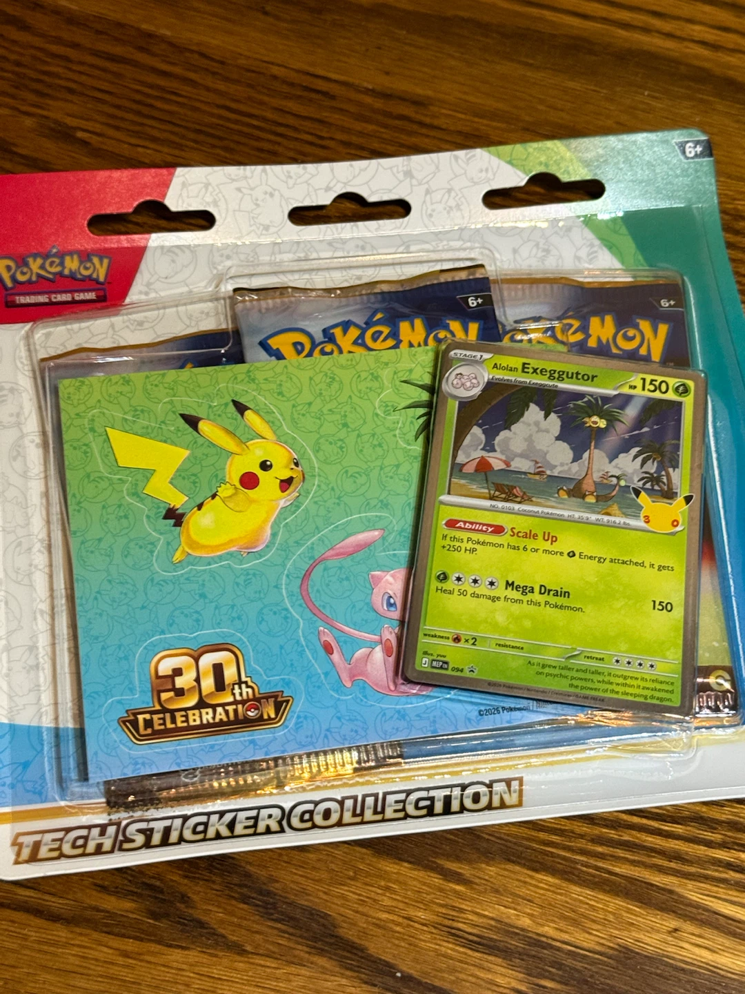 Pokemon 30th Celebration Tech Sticker Collection