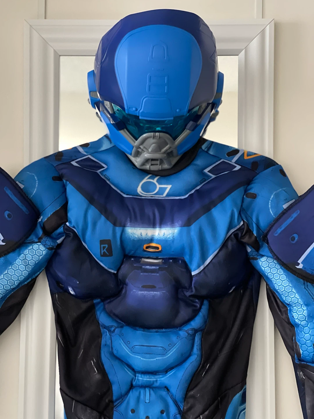 HALO BLUE SPARTAN COSTUME - photo 2