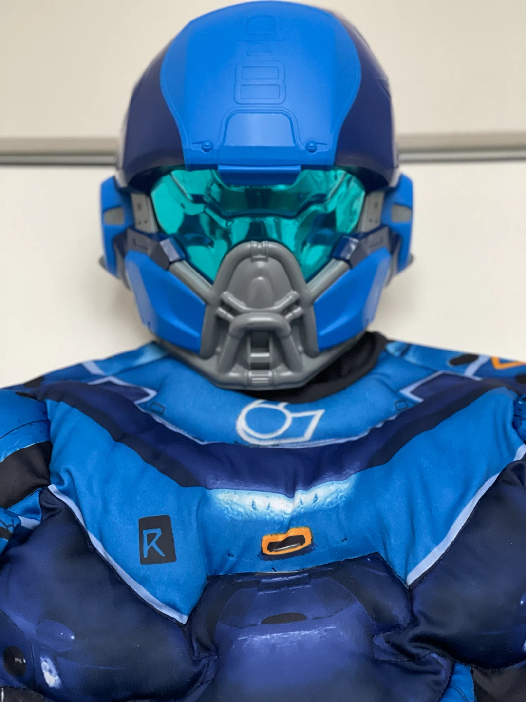 HALO BLUE SPARTAN COSTUME - photo 3
