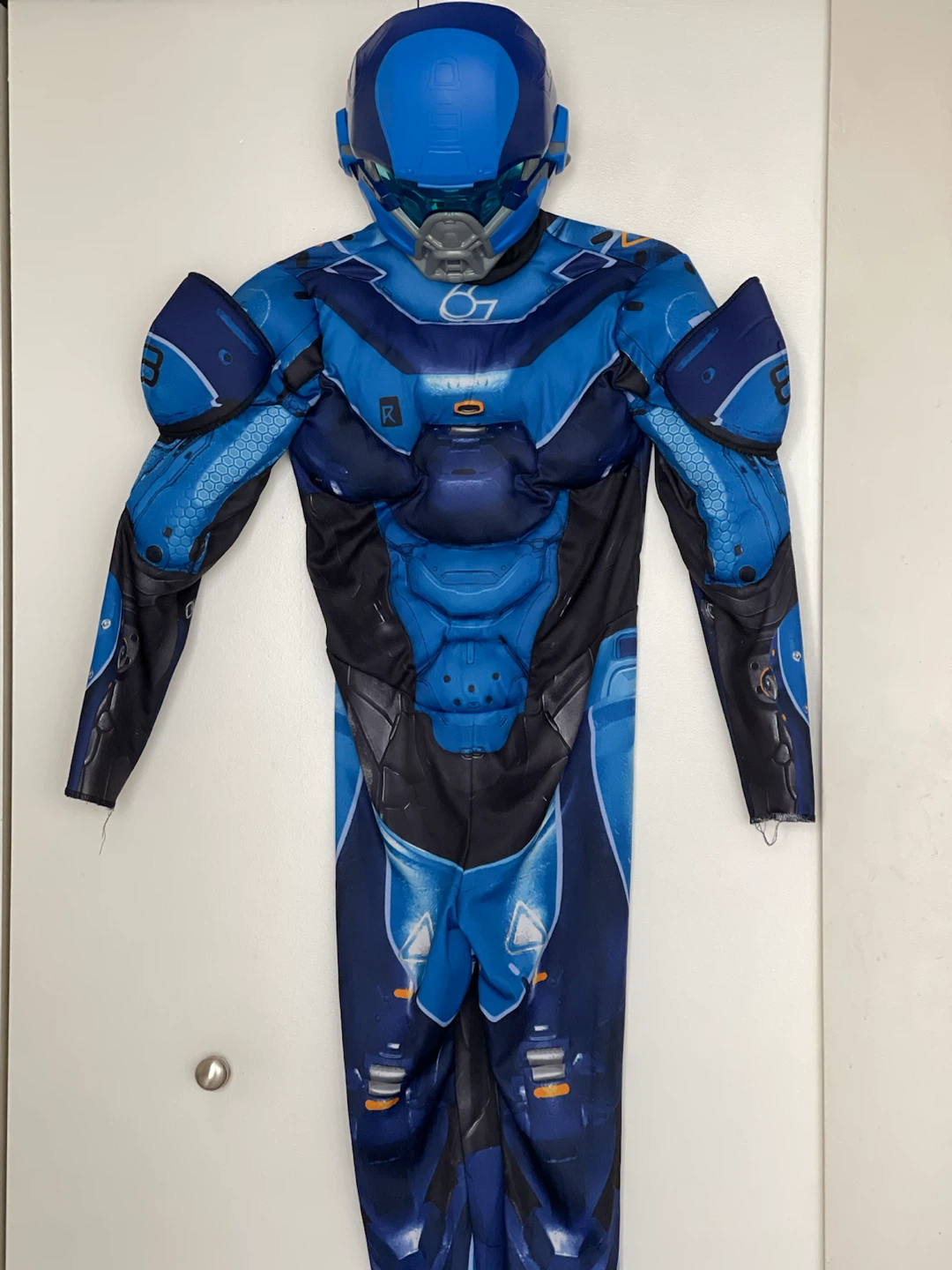 HALO BLUE SPARTAN COSTUME - photo 4