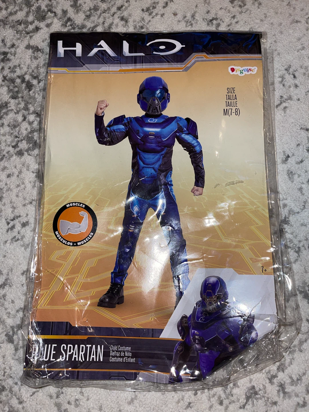 HALO BLUE SPARTAN COSTUME - photo 5