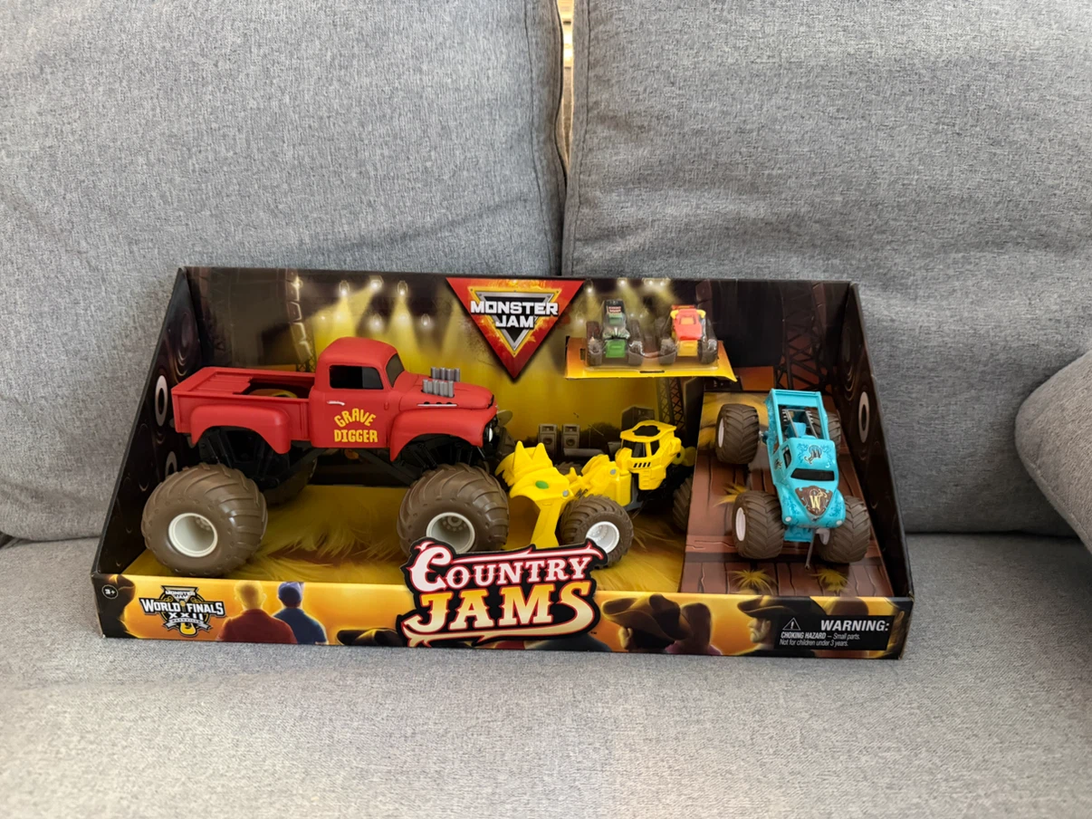 Monster Jam Country Jams Toy Set