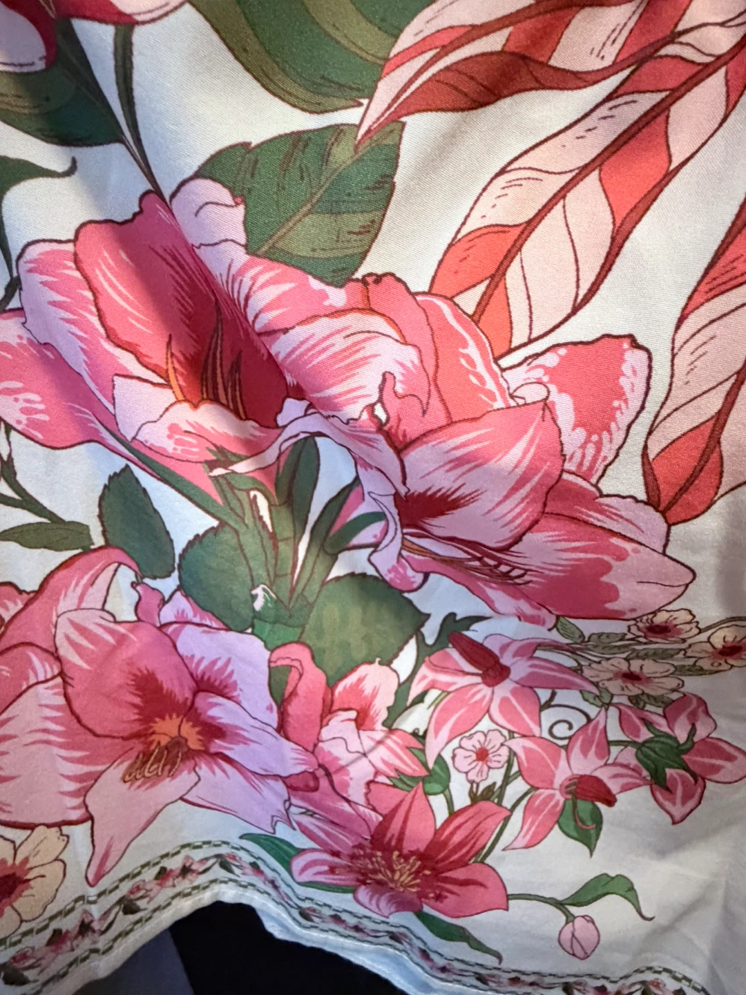 Floral Print Two-Piece Matching Set - photo 3
