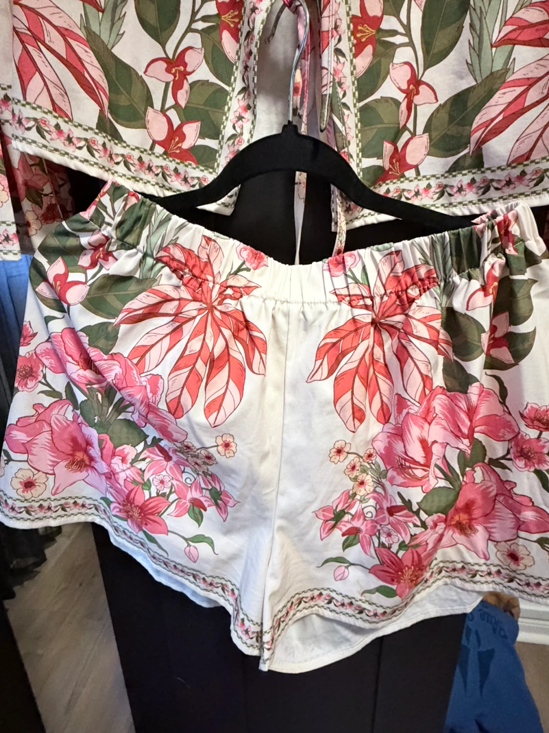 Floral Print Two-Piece Matching Set - photo 4