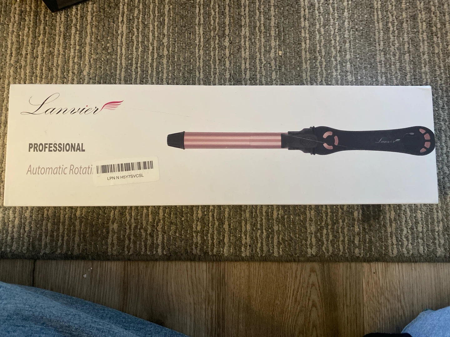 Lanvier Professional Automatic Rotating Curling Iron