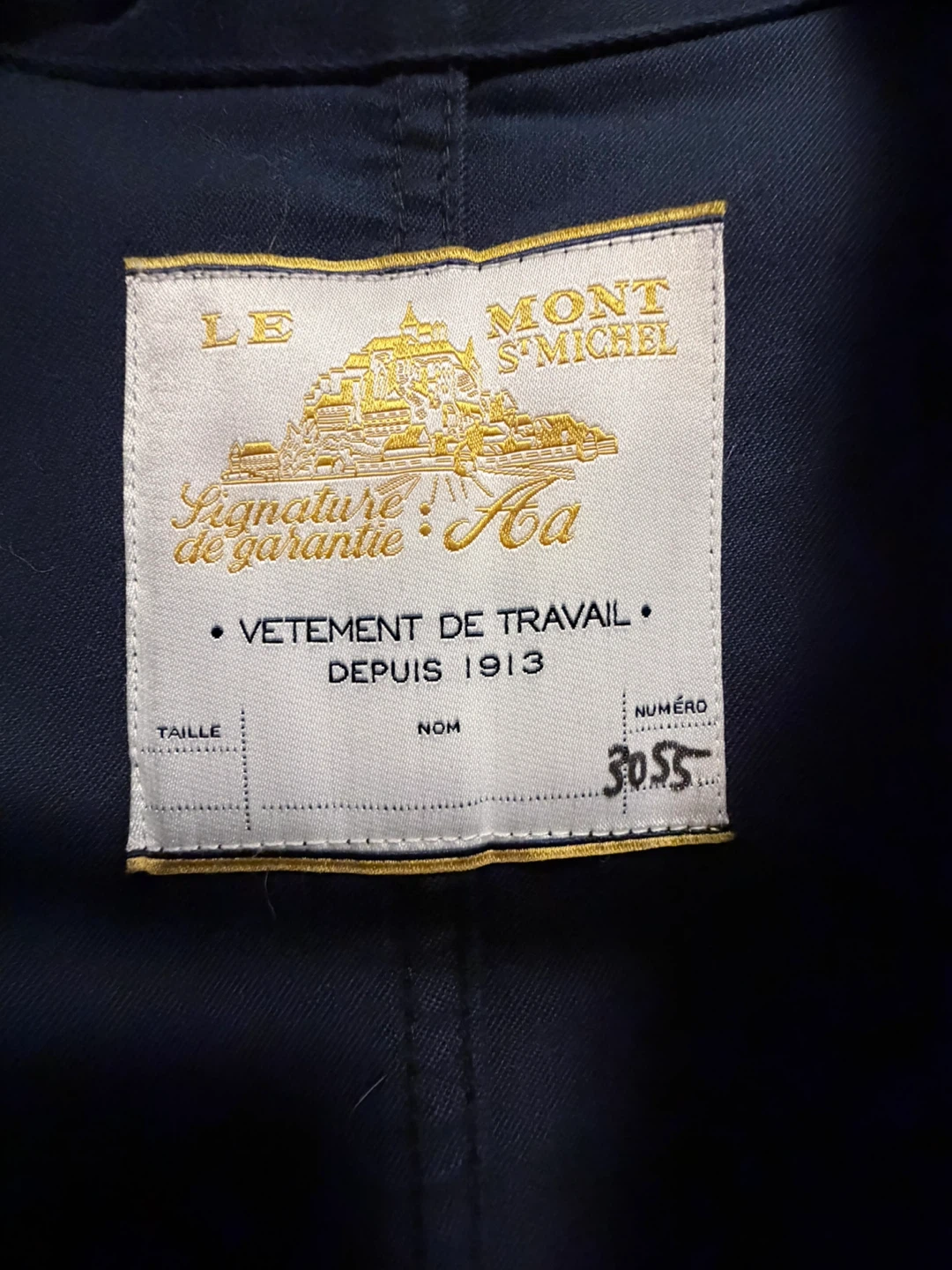 Le Mont St Michel Work Jacket - photo 2