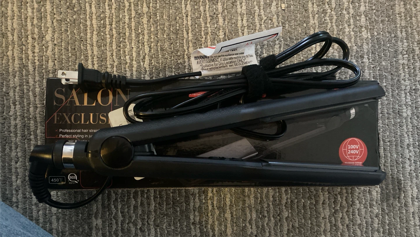 MHU Salon Exclusive Keratin Ion Hair Straightener - photo 2