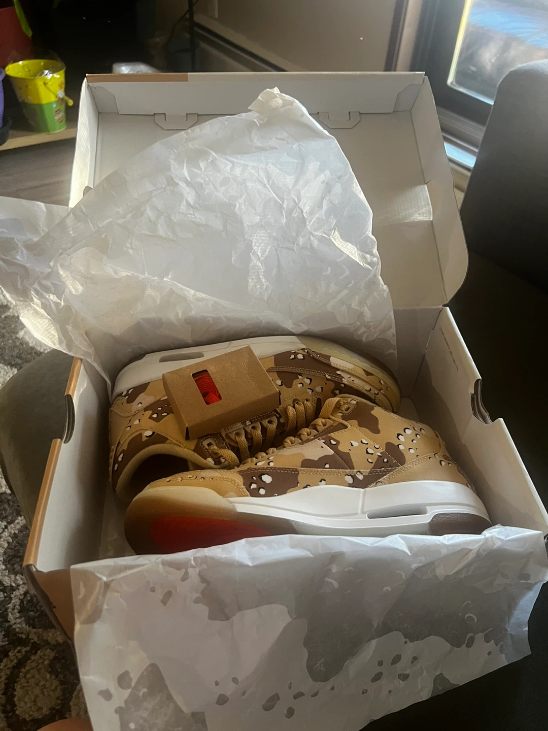 Nike Air Jordan 3 Retro Camo SIZE 7us