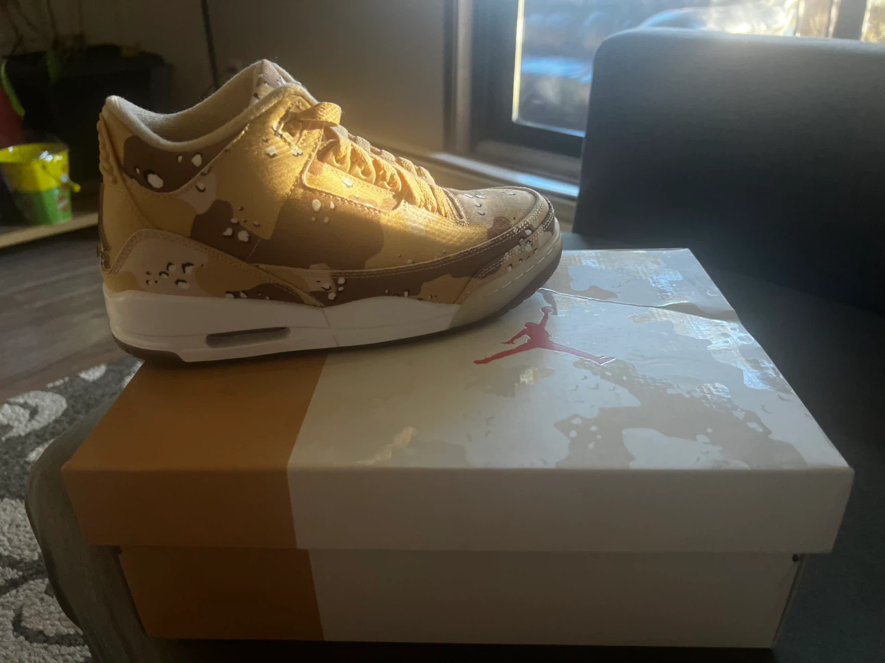 Nike Air Jordan 3 Retro Camo SIZE 7us - photo 4
