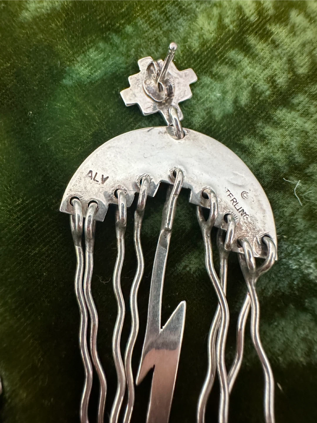 ALV Sterling Silver Statement Earrings - photo 4