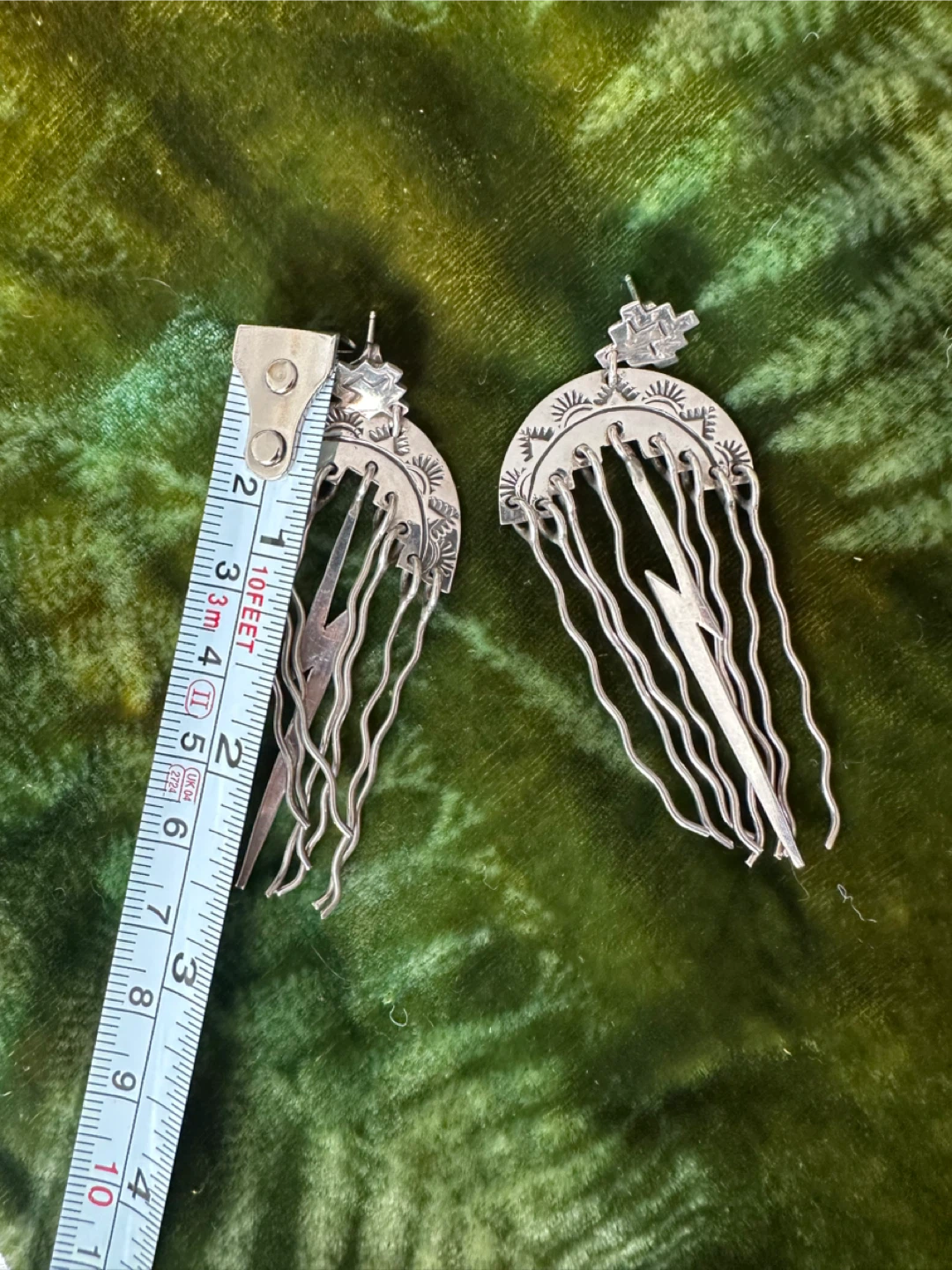 ALV Sterling Silver Statement Earrings - photo 5