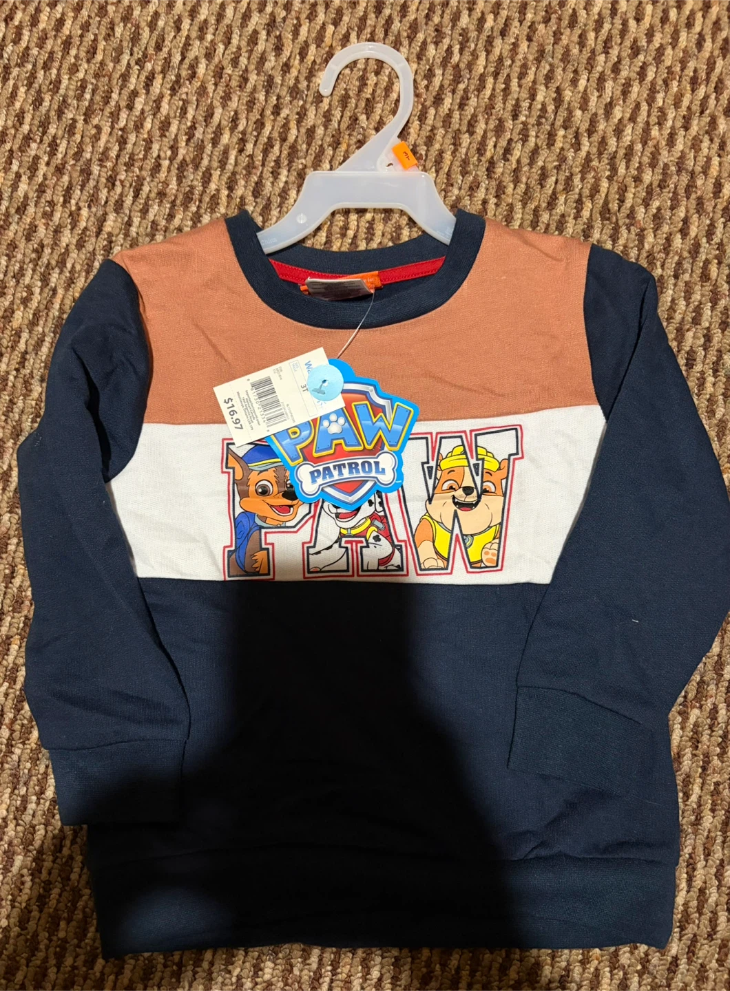 New Paw Patrol Toddler Outfit ~ Set 3T