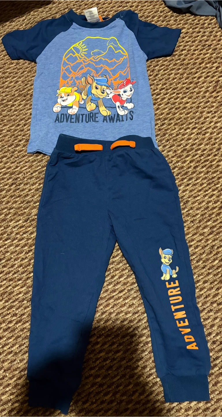 Paw Patrol Outfit Set ~ Size 3T