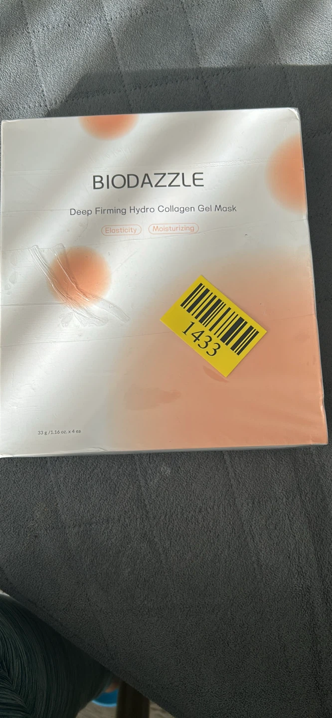 Biodazzle Deep Firming Hydro Collagen Gel Mask 4 Pack