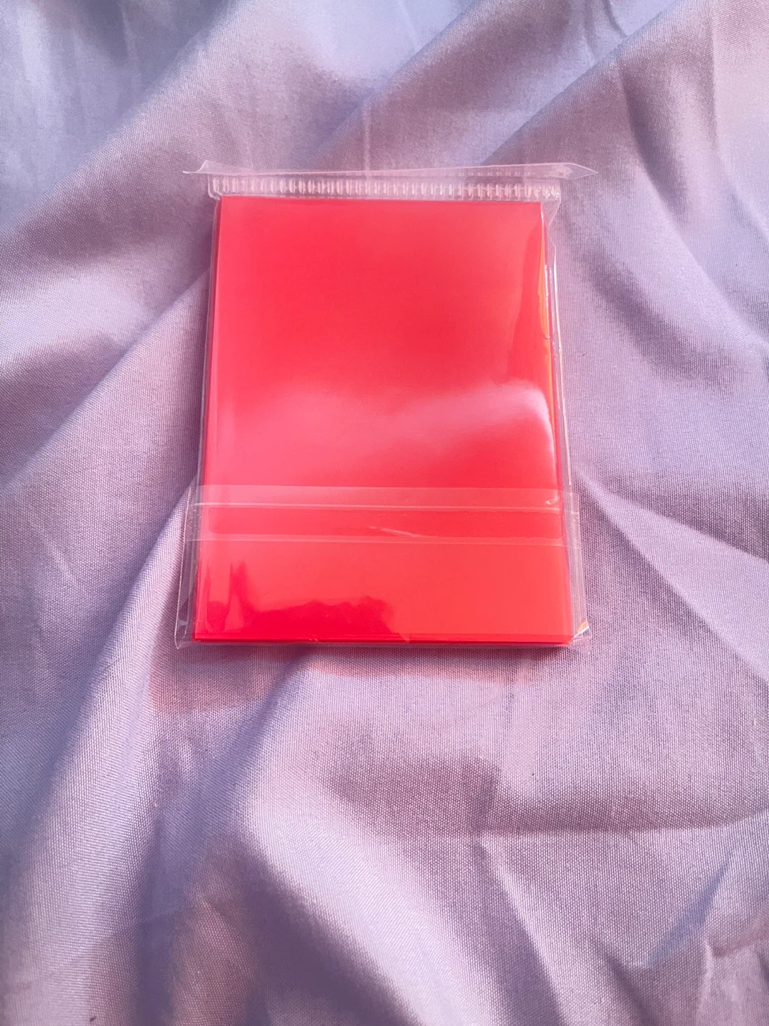 Presstine Trading Card Sleeves 20 Count Red - photo 2